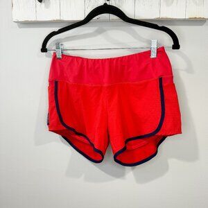 Oiselle Roga Shorts Red Size 4  Rising Sun Track Star